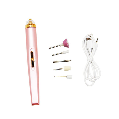 Electric Nail Drill Polisher 5 in 1 Manicure Machine Set