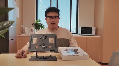 Laptop Stand with Dual Fan