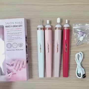 Electric Nail Drill Polisher 5 in 1 Manicure Machine Set